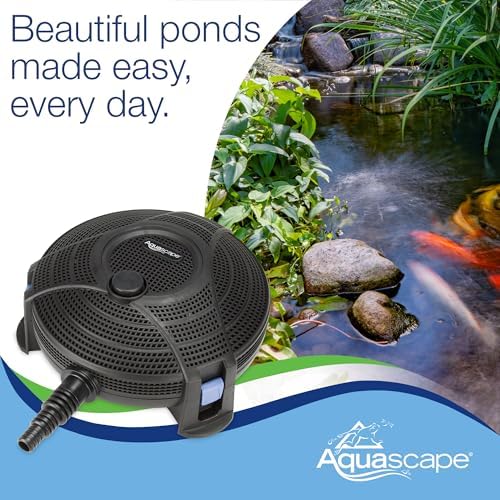 Aquascape 95110 Submersible Pond Water Filter | Mechanical and Biological Filtration