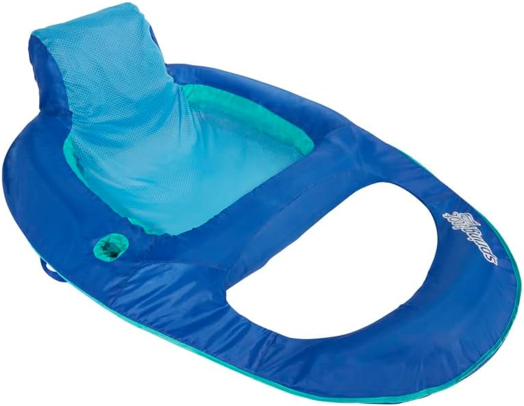 Swimways Spring Float Recliner 13018 - Colors Vary