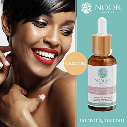 Prickly Pear Seed Oil 1 oz 100% Pure Cold Pressed Extra Penetrating Oil for Hair, Skin and Nails - Treats Fine Lines, Wrinkles, Acne