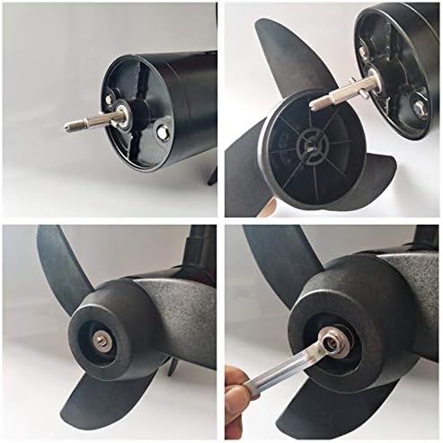 Propellers Electric Outboard Motor Prop for 55lb, 62lb, 86lb Electric Trolling Motors Mount Accessories/Boat 3-Blades Propellers