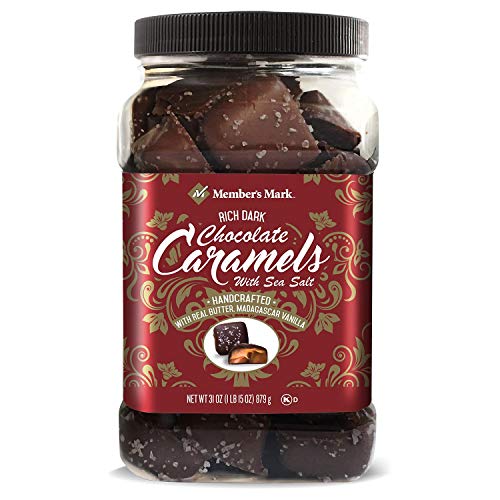 Member's Mark Dark Chocolate Sea Salt Caramels (31 Ounce)