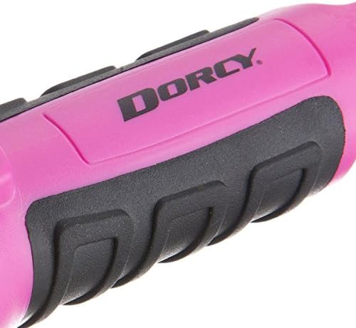 Dorcy 55 Lumen Floating Water Resistant LED Flashlight with Carabineer Clip, Purple (41-2508)
