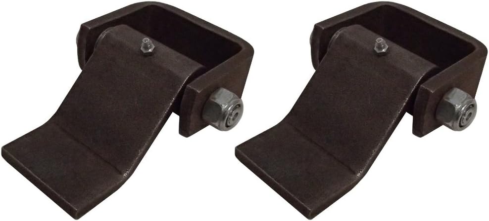 (2) Heavy Duty Greaseable Strap Style Truck Trailer Cargo Dump Door Hinge