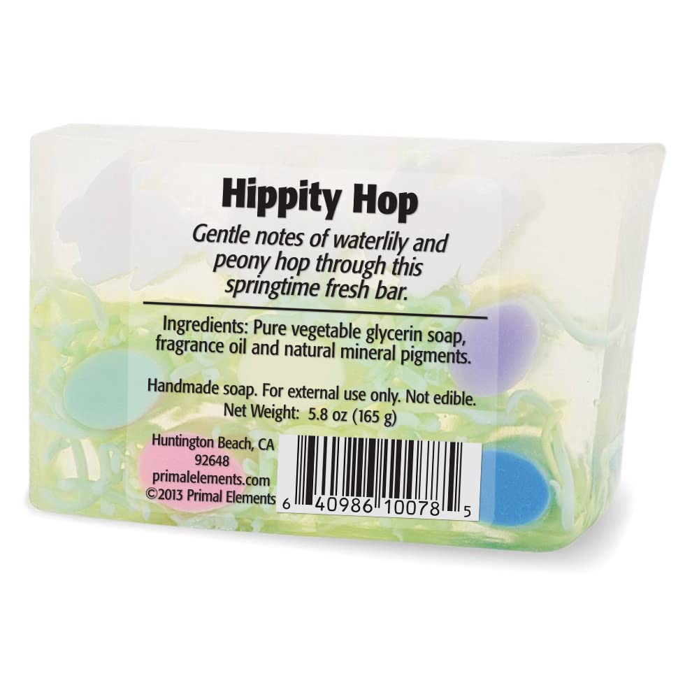 Primal Elements Wrapped Bar Soap, Jelly Beans, 5 Ounce