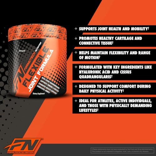 Flexible Joint Formula, Joint Support, 240 Capsules | Promotes Bone & Connective Tissue Health, Sulfate Uptake Formula, Advanced Ingredient Profile
