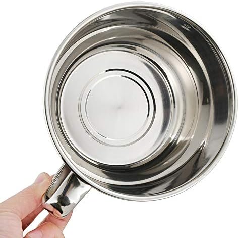 18/8 Stainless Steel Leak Proof Food Storage Container with Handle and Lid, Snack Bowl, Stainless Steel Bento Lunch Box, Soup Bowl, Noodle Pot