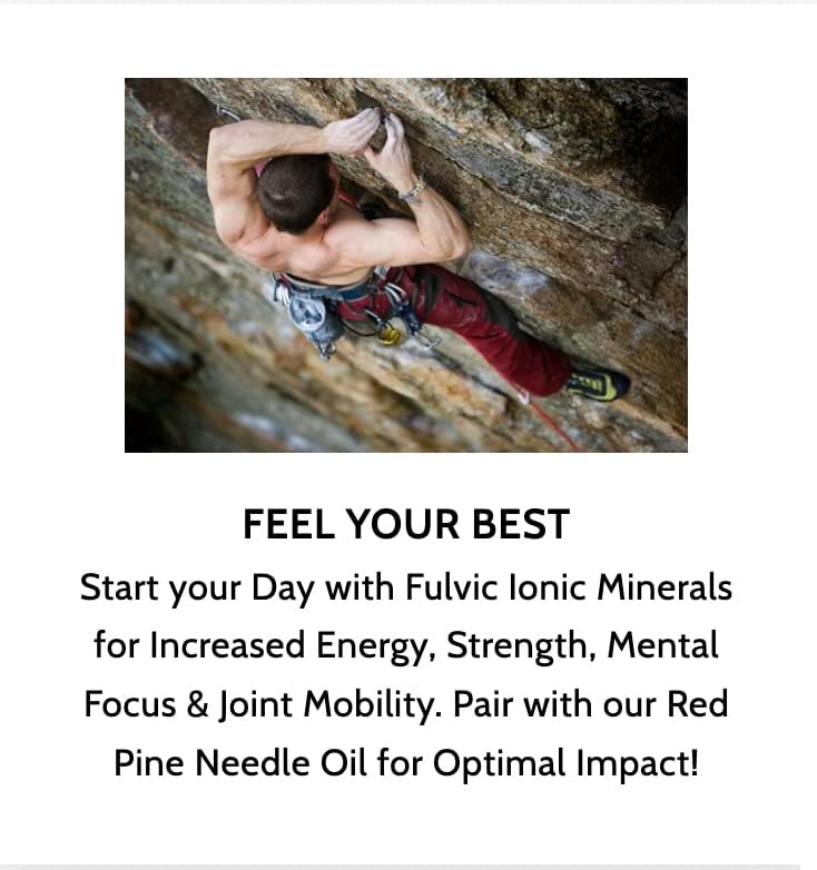 Optimally Organic Water Extracted Fulvic Ionic Minerals X350 - Patented BioActive Fulvic Acid, Humic Acid, Trace Minerals