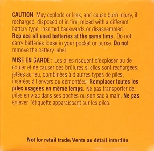 Duracell Procell 9 Volt Batteries, Pack of 12 (Packaging May Vary)