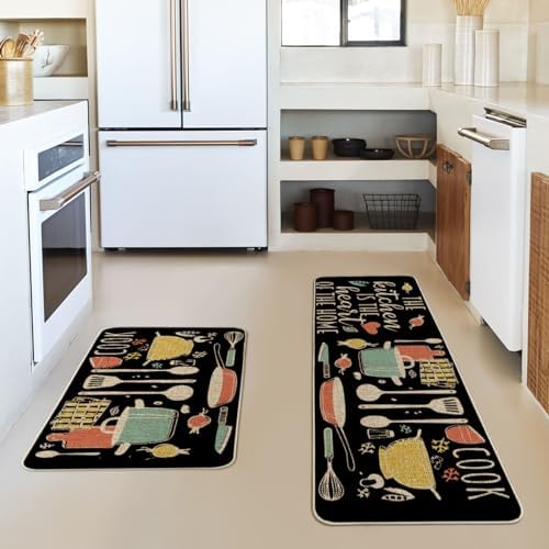 Artoid Mode The Kitchen is The Heart of The Home Kitchen Mats Set of 2