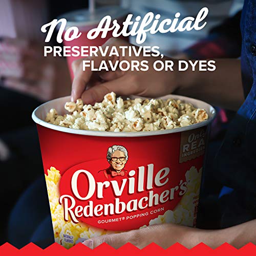 Orville Redenbacher’s Popcorn + Tub, Movie Theater Butter Flavor, 3.9 oz.