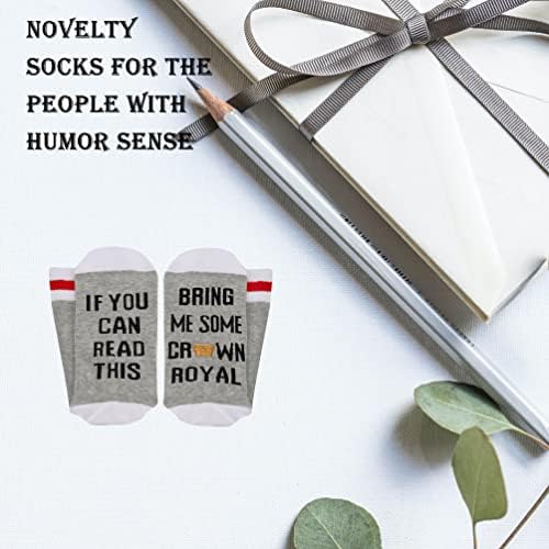 GJTIM 2 PAIRS Whiskey Gift Whiskey Lover Drinker Whiskey Lover Socks