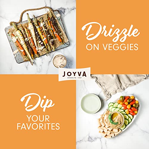 Joyva Sesame Tahini | Roasted Sesame Seed Puree | 15 oz | Smooth & Creamy
