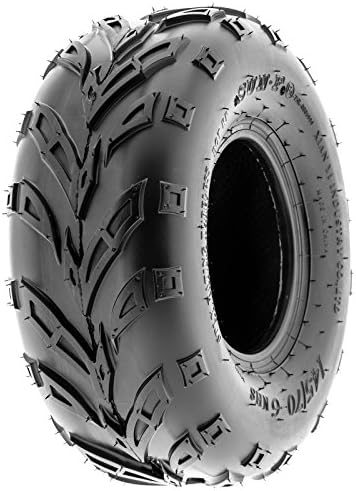 SunF A004 ATV UTV Off-Road Tire 22x10-10, 6 PR, Track & Trail, Tubeless