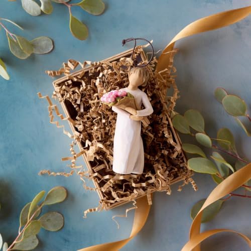 Willow Tree Holy Family, Sculpted Hand-Painted Hanging Ornament | Sentimental Keepsake Gift for Loved Ones, Cast from a Susan Lordi Original Carving, Cast Resin, Ready to Hang