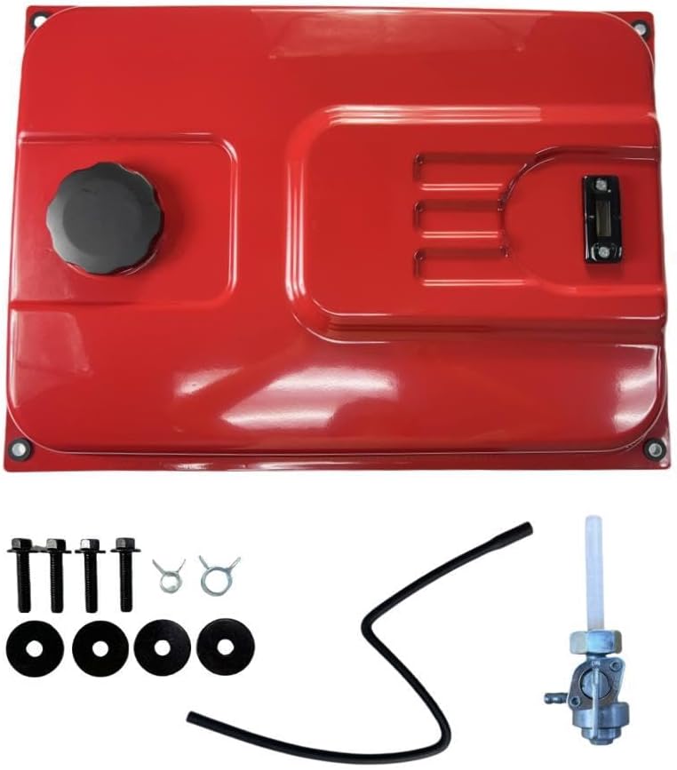 Heavy-Duty 30L Fuel Tank (G.W.15 lbs) with Bottom Vent for Predator Non-Inverter Generator 420cc – Fits 5000/6500W, 7000/8750W