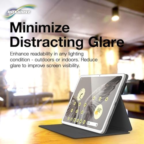 BoxWave Screen Protector Compatible with Arcade1Up Wheel of Fortune Casinocade Deluxe Arcade Game - ClearTouch Anti-Glare Anti-UV EyeCare (2-Pack)