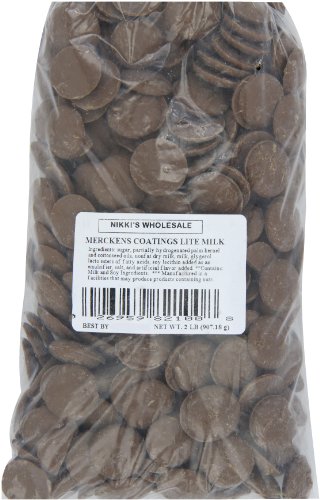 Merckens Chocolate Coatings, Lite, 2 Pound