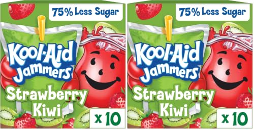 Kool-Aid Juice Drink, 40 ct Pack, Grape Flavored, 4 Boxes of 10 Pouches
