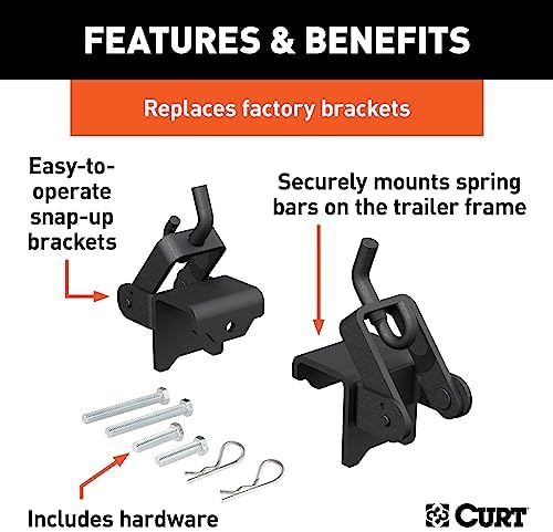 Curt Manufacturing 17208 Wd Hookup Brackets (New Design) 1Pr