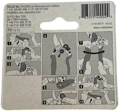 Felco Hand Pruner Replacement Blade (200/3) - Spare Cutting Blade for Garden Pruning Bypass Loppers (Single Pack)
