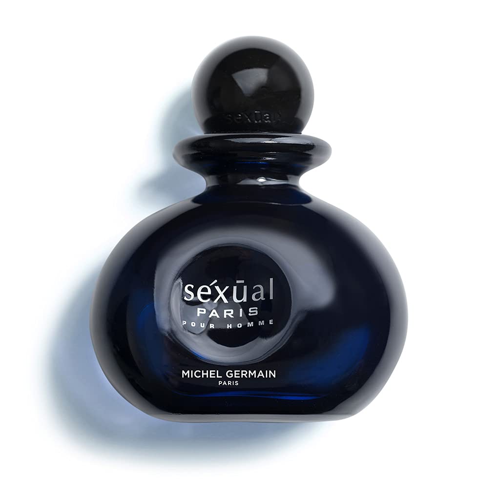 Michel Germain Sexual Paris Pour Homme Eau de Toilette Spray Cologne, Top Notes of Cardamom, Chardonnay Mandarin, Sage, Warm & Tempting Gift for Men