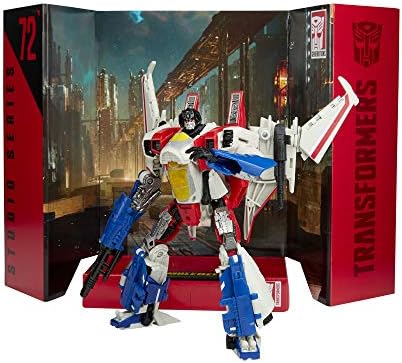 Transformers Toys Studio Series 72 Voyager Class Bumblebee Starscream Action Figure - Ages 8 and Up, 6.5-inch
