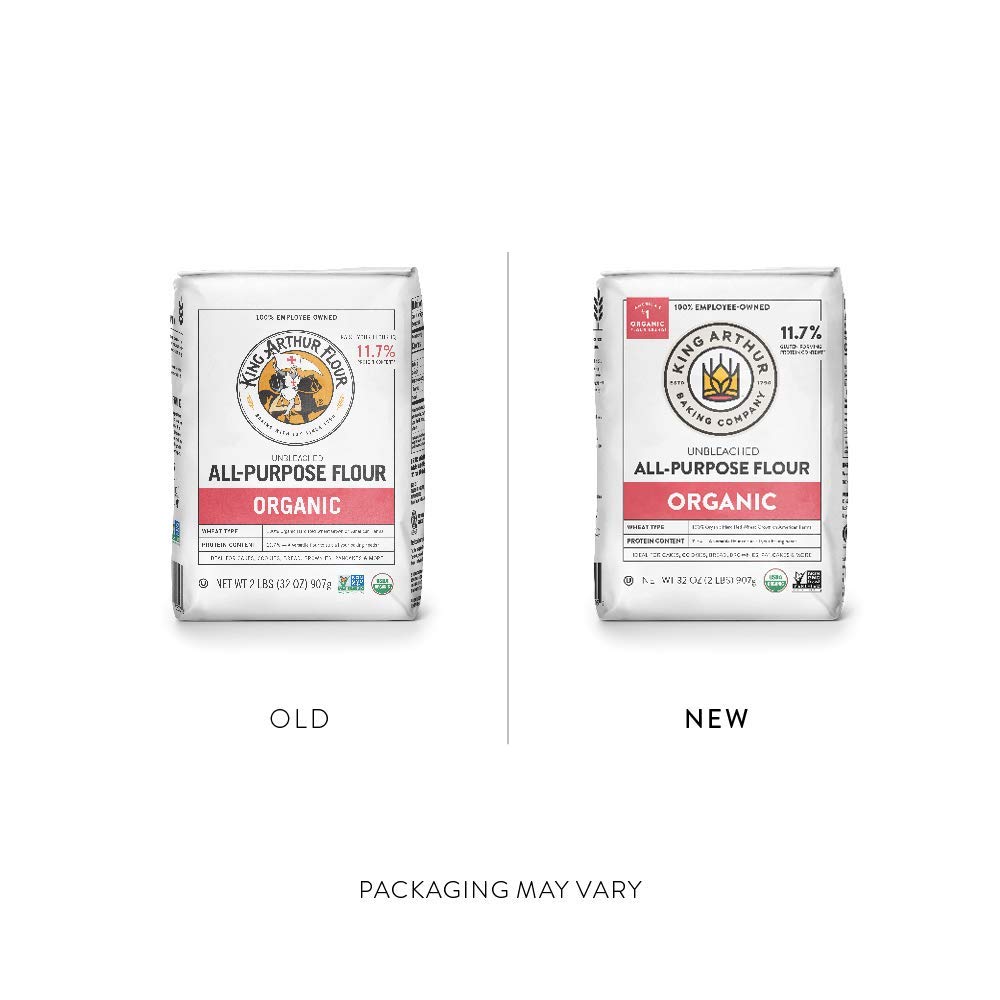 King Arthur Flour Organic Unbleached All Purpose Flour - 2 lbs