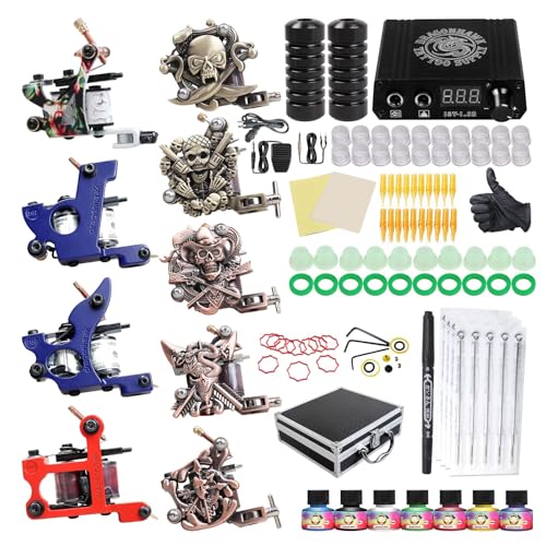 Dragonhawk Complete Tattoo Kit with Case