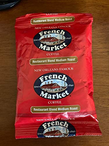 French Market Ground Coffee French Roast Dark Roast 2oz (Pack of 40)