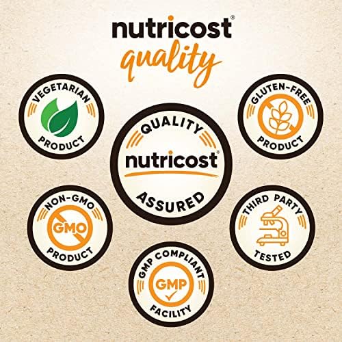 Nutricost Organic Spirulina Powder (1LB) 454 Grams, Pure, Vegan | Certified Organic Spirulina