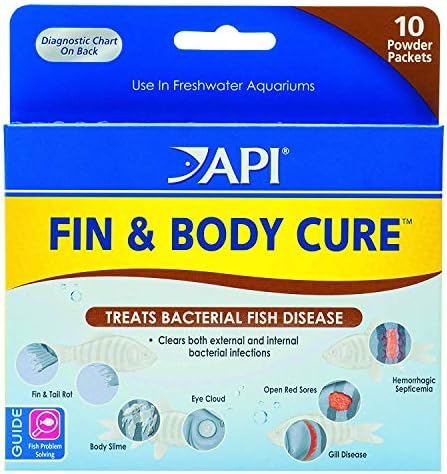 Api Fin and Body Cure Freshwater Fish Medication Powder (10-Count)