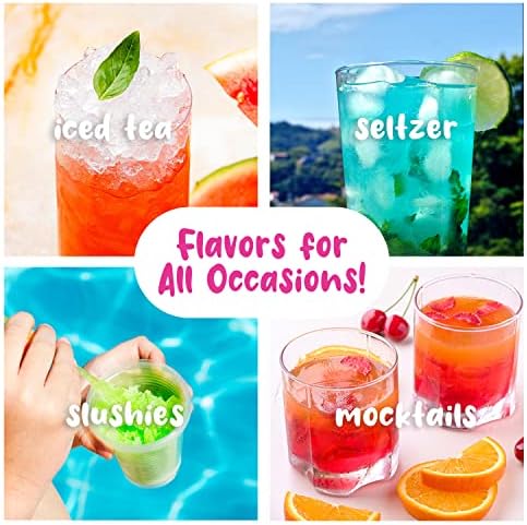 Hawaiian Shaved Ice Syrup Assortment, 3 - 16oz Bottles Of The Most Popular Flavors: Cherry, Grape, Blue Raspberry. Perfect For Shaved ice, Snow Cones