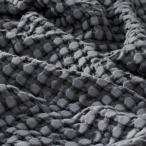 Bedsure Cooling Waffle Blanket for Hot Sleepers, Ivory, Queen, 90"x90"