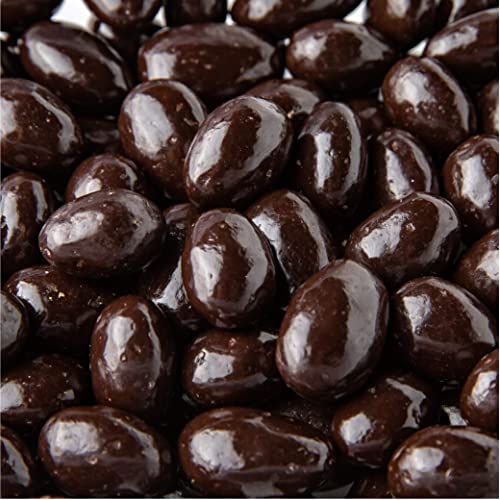 Dark Chocolate Covered Almonds, Classic Chocolate Covered Nuts, 2 Lb Bag