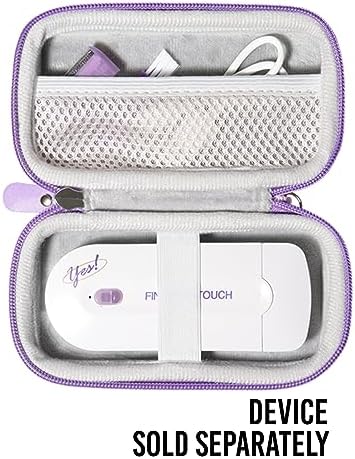 alltravel Case for Finishing Touch Yes Hair Remover, Laser Hair Removal, Gazelle Epilators, WOGOX Epilator, Ochine Laser Epilator (CASE ONLY)