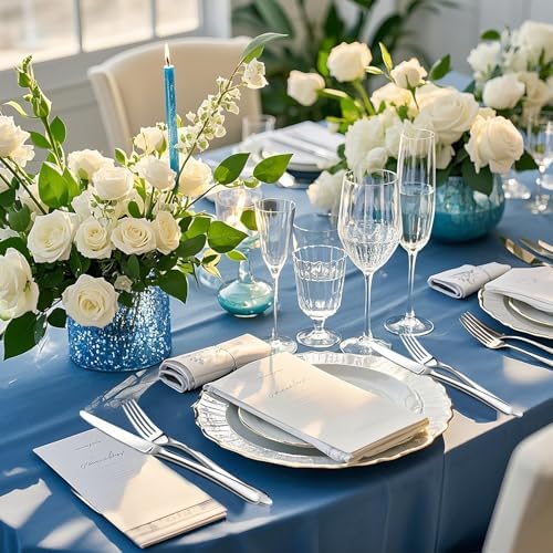 Silverware Set for 8, 40 Piece Stainless Steel Flatware Utensil Cutlery Set