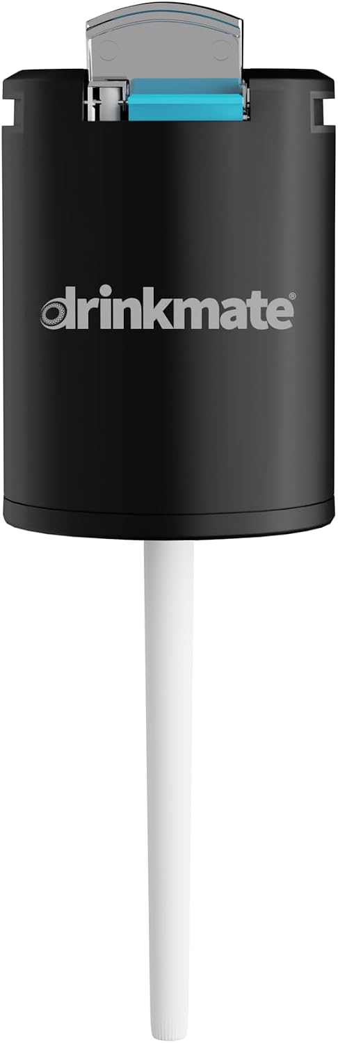 Drinkmate Replacement Fizz Infuser - Compatible with OmniFizz, LUX, and Spritzer (Matte Black)