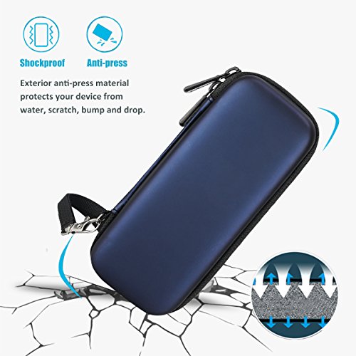 ProCase Hard Travel Case for Electric Trimmer & Shaver -Black | Fits QP2520 QP2530 QP2620 QP2630, Portable Organizer Carrying Bag