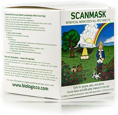 Dr. Pye's Scanmask 10 Million Live Beneficial Nematodes - Kills Over 230 Bugs
