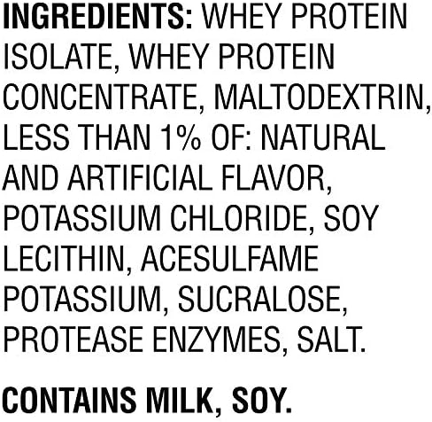Muscle Milk 100% Whey Protein Powder, Vanilla, 5 Pound, 68 Servings, 25g Protein, 2g Sugar, Low in Fat, NSF Certified for Sport, Energizing Snack, Workout Recovery, Packaging May Vary