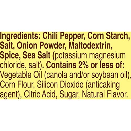Old El Paso Taco Seasoning, 25% Less Sodium, Large Size, 6.25 oz | 25% Less Sodium Vs. Original, Large Canister for Batch Cooking, Seasons Tacos, Soups & Dips