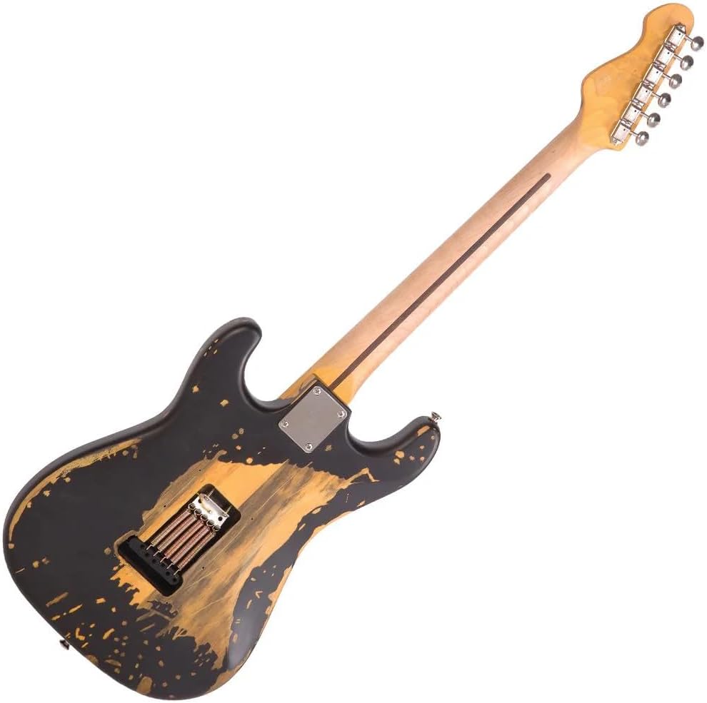 Vintage Guitars Icon V6 Electric Guitar - Black