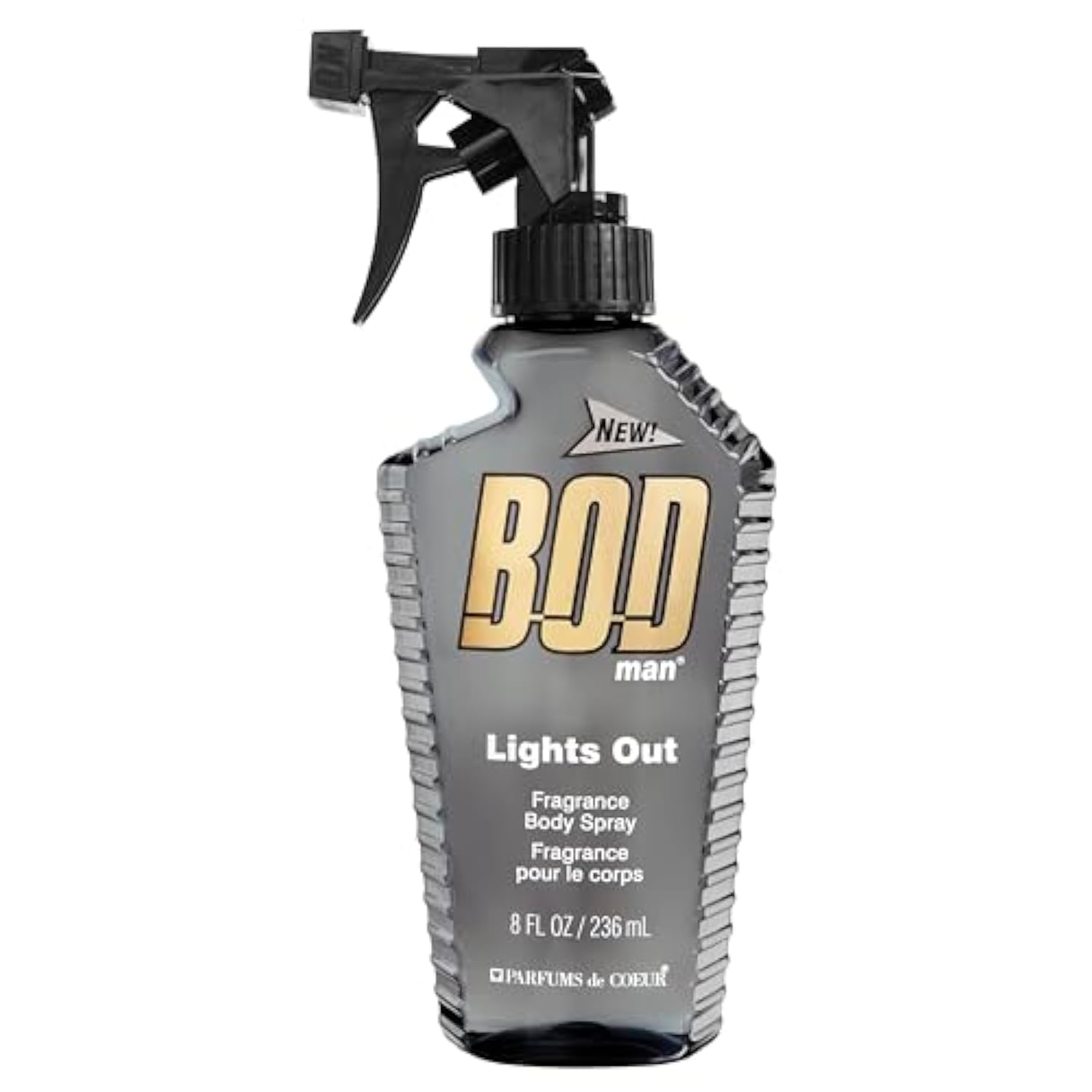 BOD man Fragrance Body Spray, Fresh Blue Musk, 8 fl oz