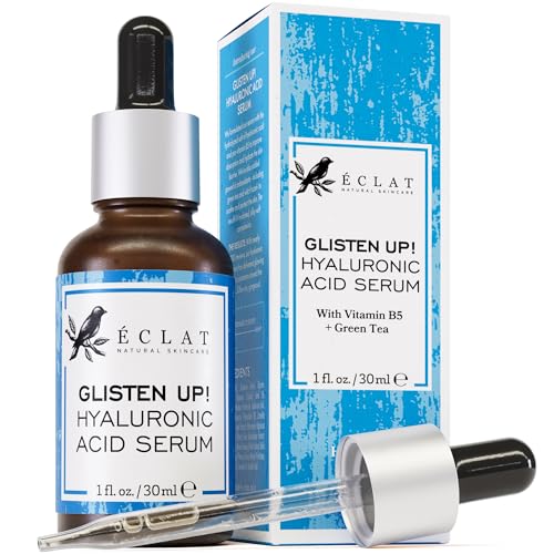 Eclat Skincare Vitamin C Serum - Skin Care for Dark Spots, Vitamin C Serum for Face with Hyaluronic Acid, Ferulic Acid, & Vit E - Anti Aging and Skin Brightening Vit C Formula for Face Care 1 Fl Oz