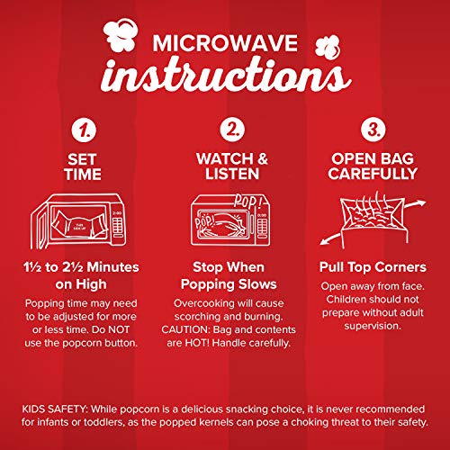 Orville Redenbacher’s Popcorn Mini Bags, Movie Theater Butter 1.5 oz., 12ct