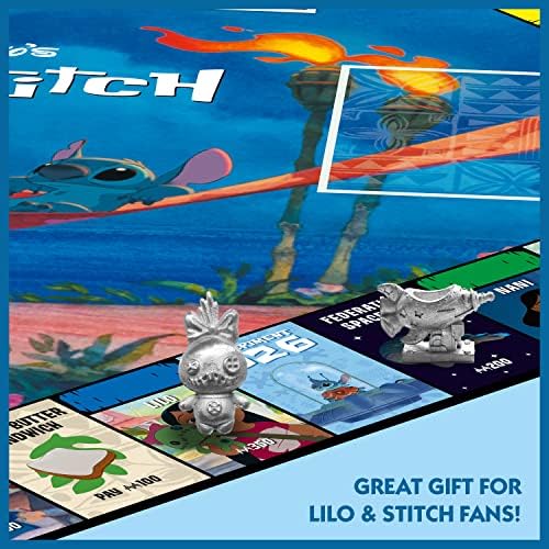 Winning Moves Mega Monopoly Board Game, 12 Extra Spaces Including Downing Street, Saville Row and Knightsbridge, Invest in Skyscrapers, for Ages 8 Plus