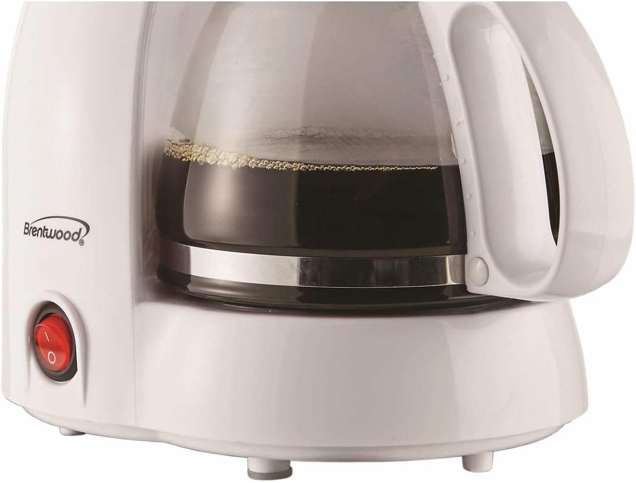 Brentwood Appliances TS-213W 4 Cup Coffee Maker, White