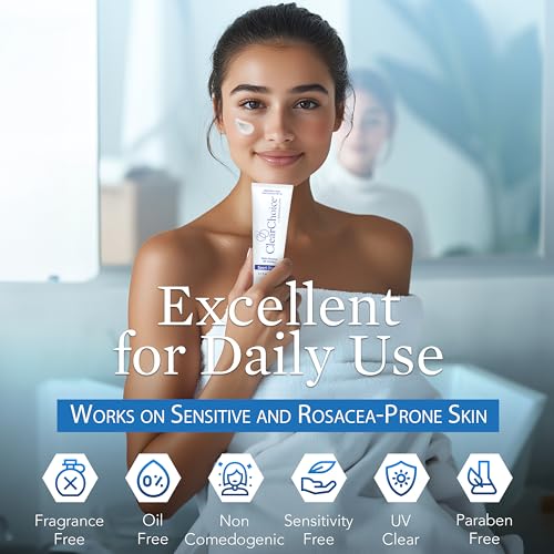 ClearChoice Sport Shield SPF 45 Zinc Oxide Mineral Face Sunscreen, 4 Fl Oz