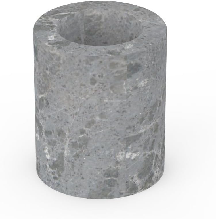 Cylindrical Sauna Aroma Stone | Heat-Retaining Soapstone & Slow Fragrance Diffusion | for Essential Oils and Calm Steam Rituals