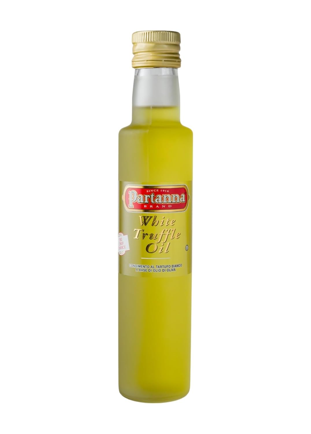 Partanna Extra Virgin Olive Oil, Sicilian Moro Orange, 8.45 oz | Co-pressed, Naturally Aromatic, Harvested in Sicily, First Cold Pressed, Glass Bottle